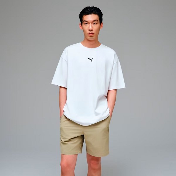 プーマ ユニセックス オーバーサイズ Tシャツ HBS 611298 - 01 02
